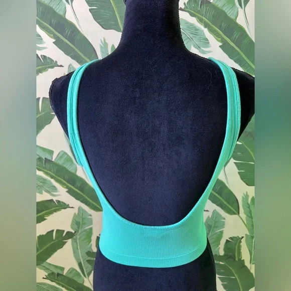 Adidas Originals Adicolor Essentials Rib Tank Top Green Women Small - Picture 7 of 9